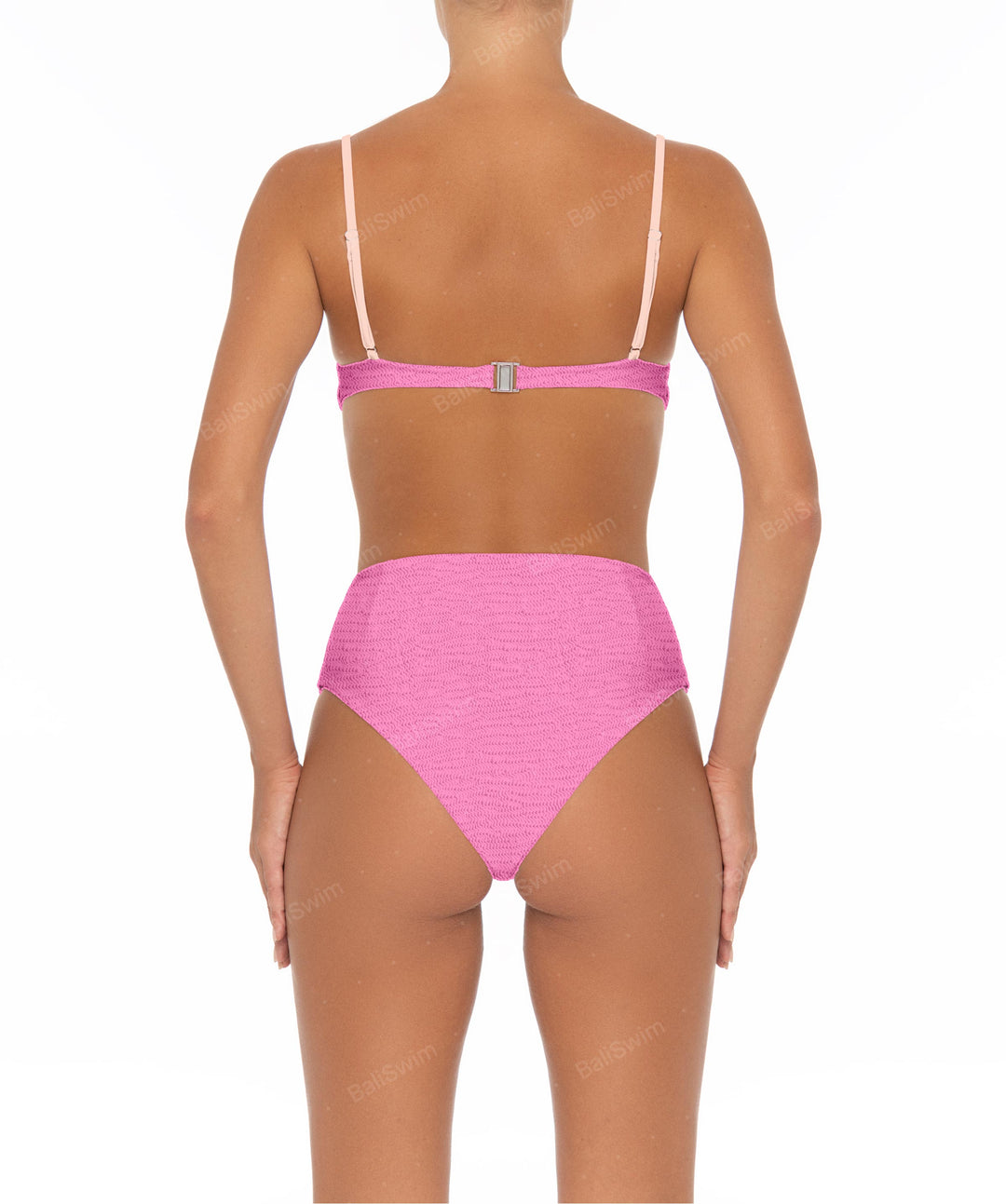 BSWS-B40 Darted High Rise Bikini Bottom