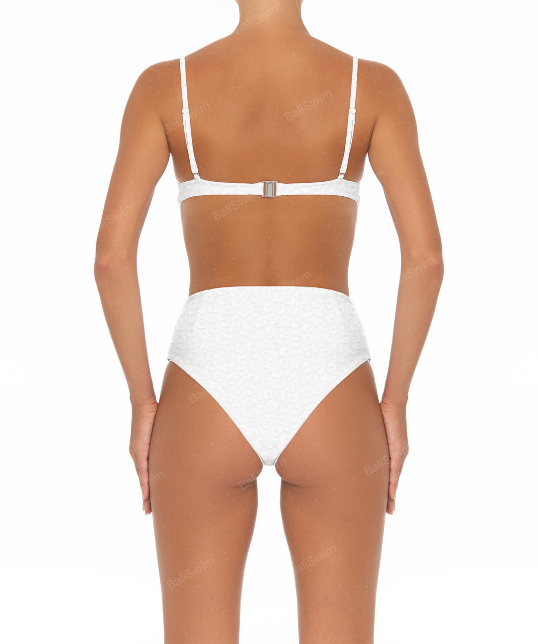 BSWS-B40 Darted High Rise Bikini Bottom