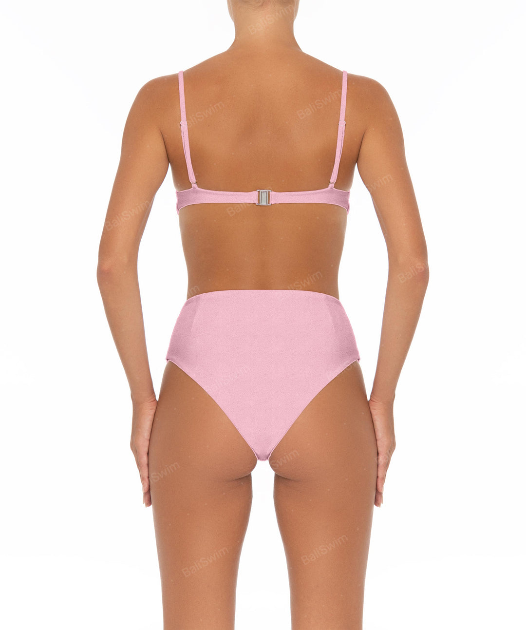 BSWS-B40 Darted High Rise Bikini Bottom