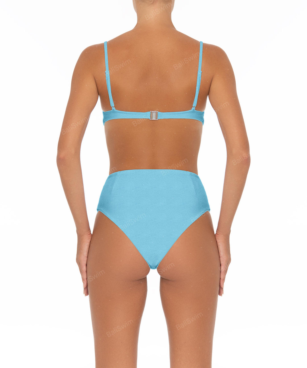 BSWS-B40 Darted High Rise Bikini Bottom