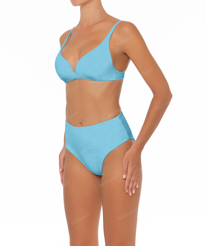 BSWS-B40 Darted High Rise Bikini Bottom