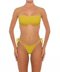 BSWS-B43 Side Looped Double Strap Tie Side Bikini Bottom