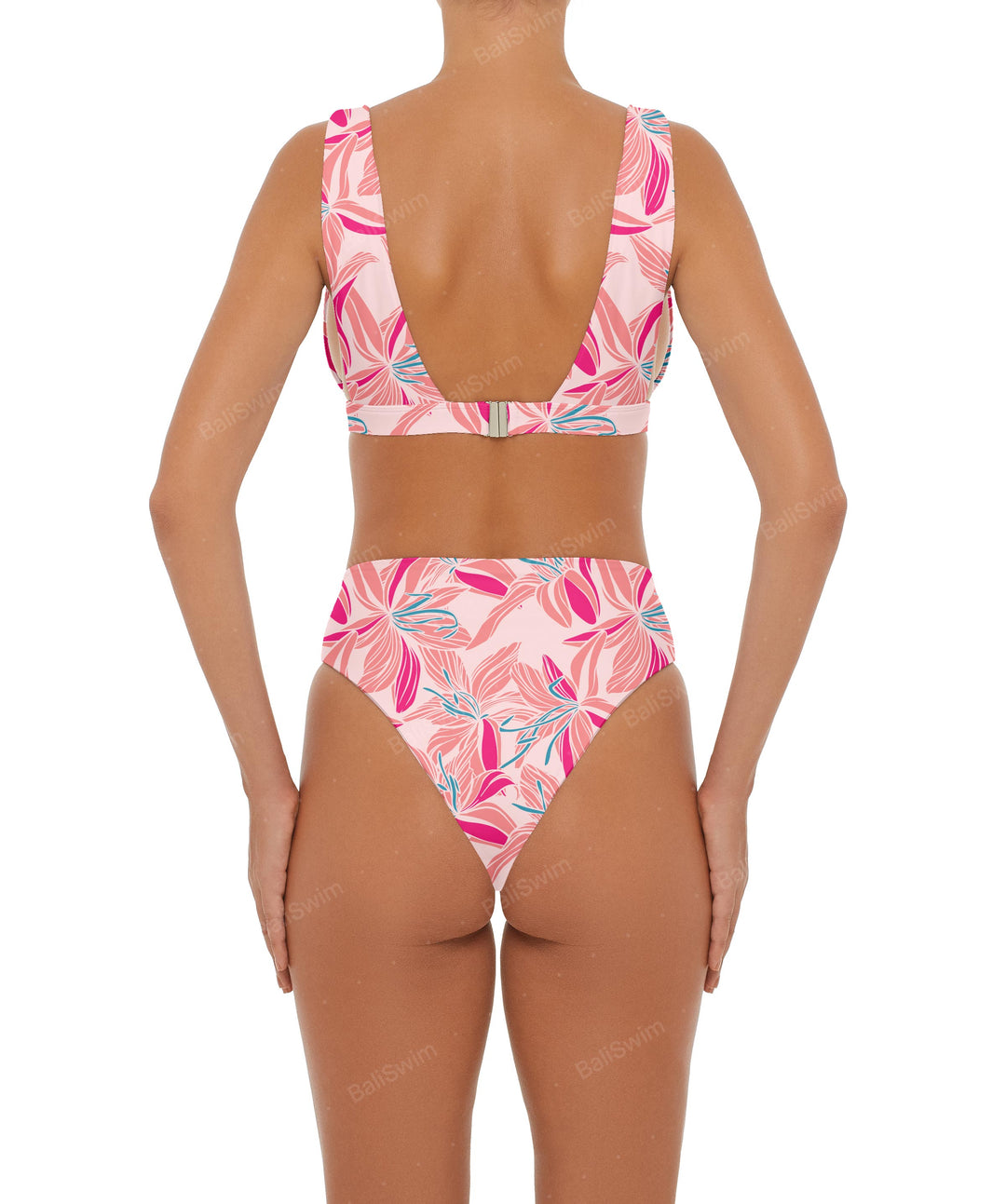 BSWS-B55 High Rise Bikini Bottom