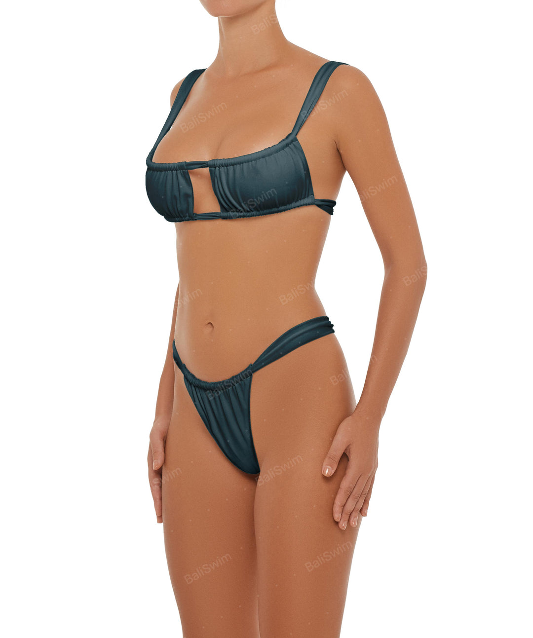 BSWS-B60 Wide Strap Bikini Bottom