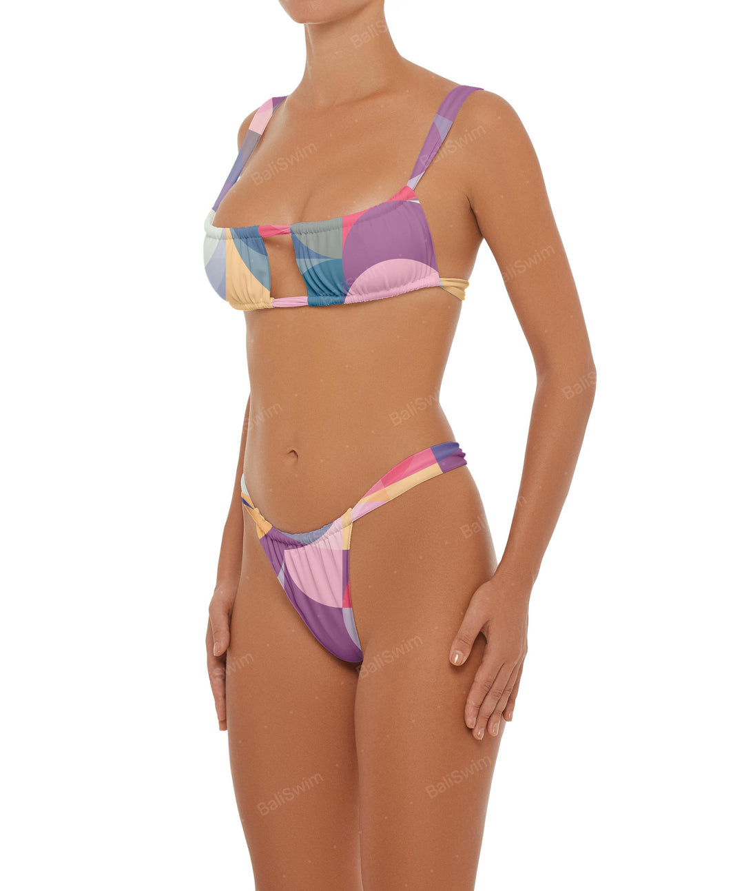 BSWS-B60 Wide Strap Bikini Bottom