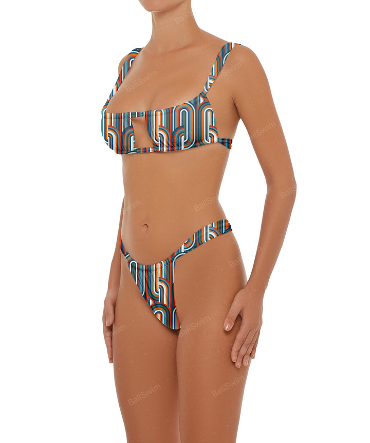 BSWS-B60 Wide Strap Bikini Bottom