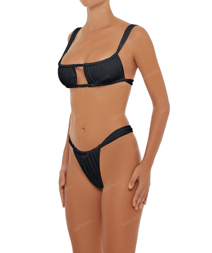 BSWS-B60 Wide Strap Bikini Bottom