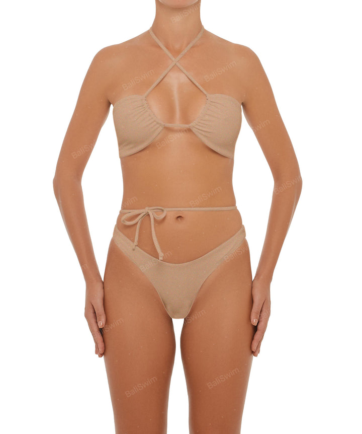 BSWS-B65 Ruched Bikini Bottom
