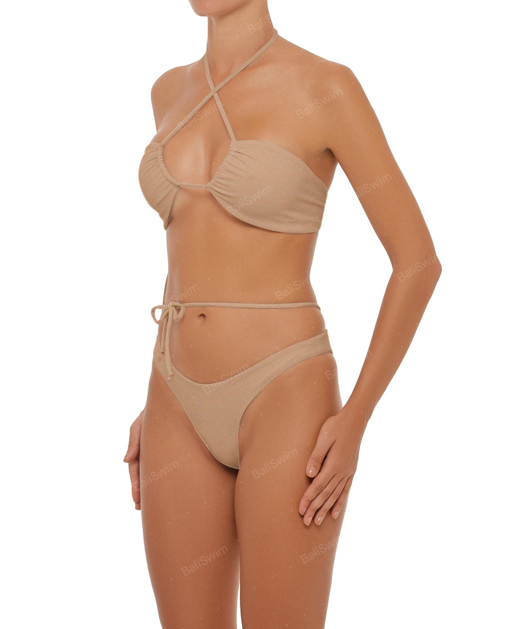BSWS-B65 Ruched Bikini Bottom