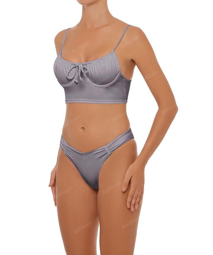 BSWS-B71 Ruched Bikini Bottom