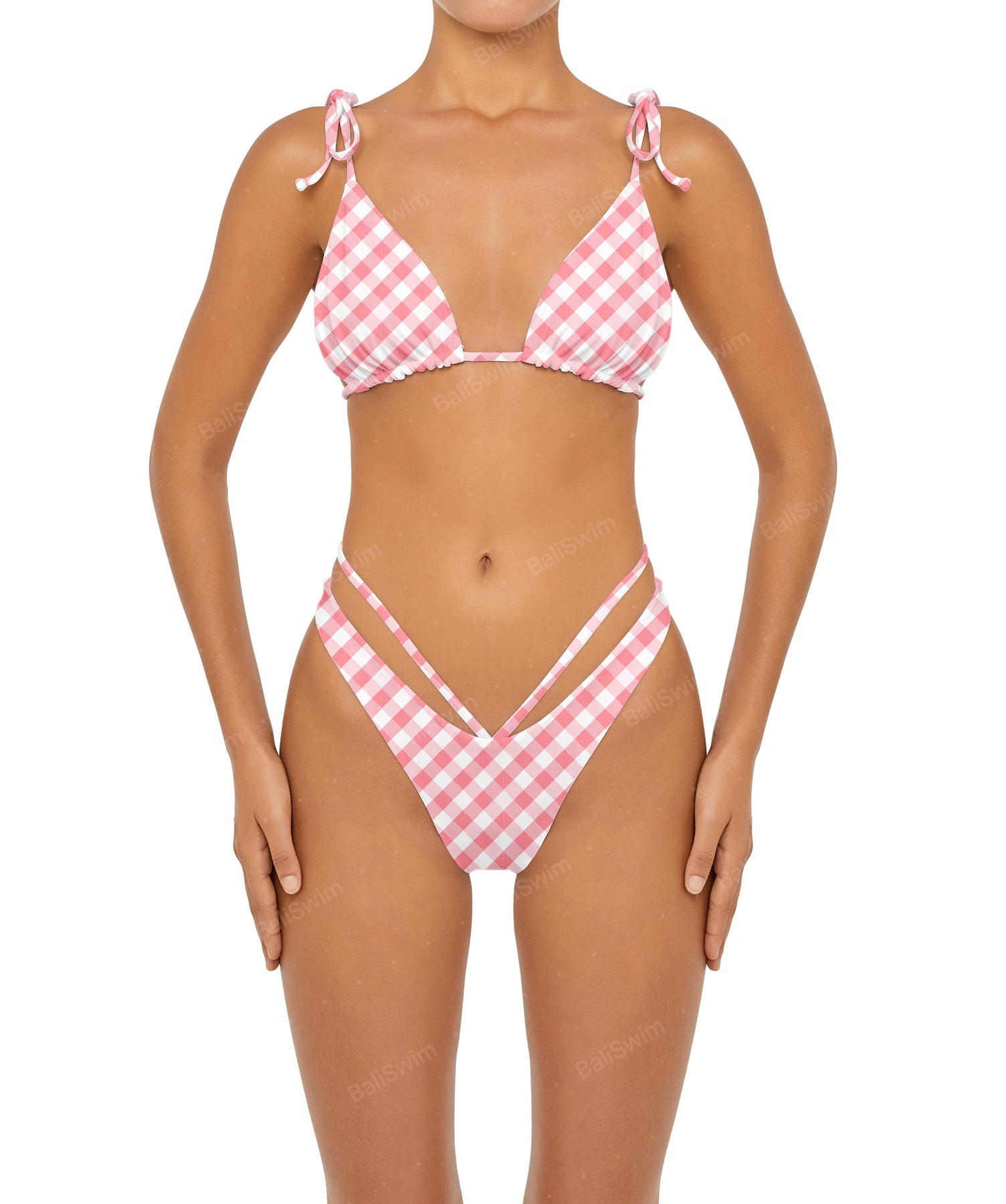 BSWS-B10 V-Waist Bikini Bottom – Bali Swim