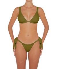 BSWS-B78 Tunnel Front Tie Side Bikini Bottom