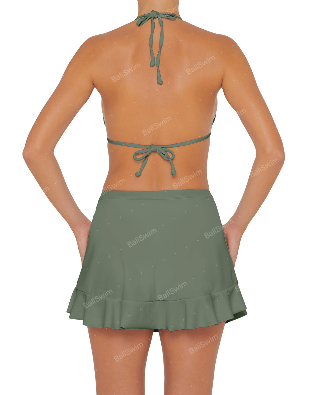 BSWS-T81 Ruffle Bikini Top