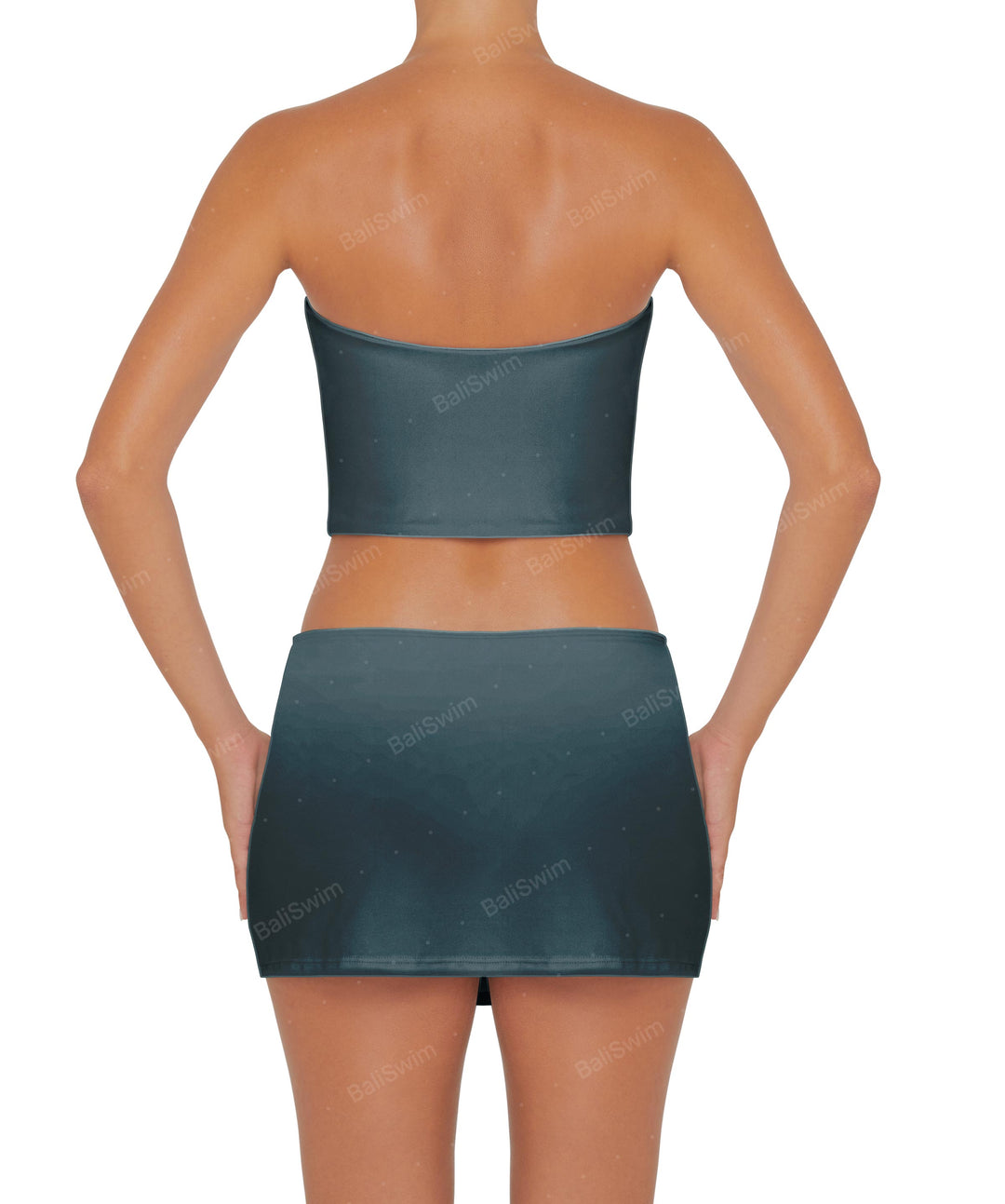BSWS-T82 Bandeau Tankini Top