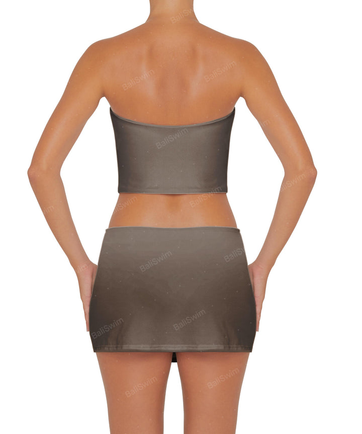 BSWS-T82 Bandeau Tankini Top