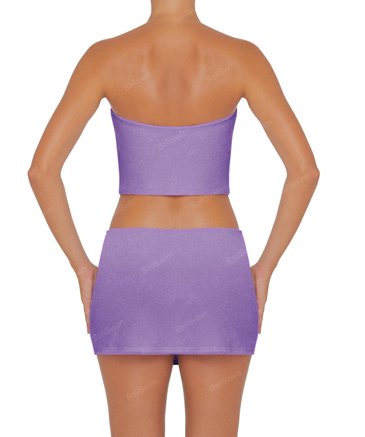 BSWS-T82 Bandeau Tankini Top