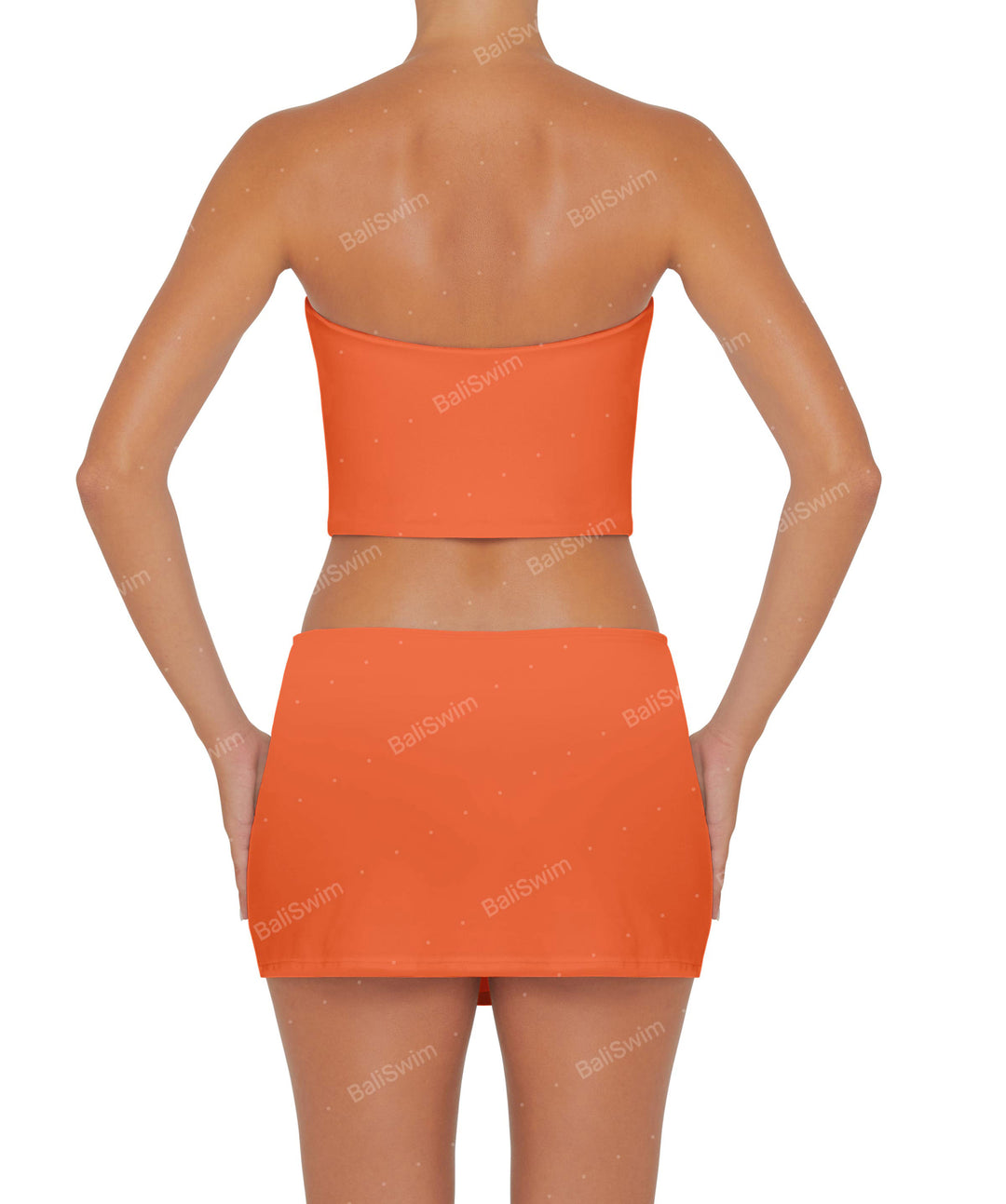 BSWS-T82 Bandeau Tankini Top