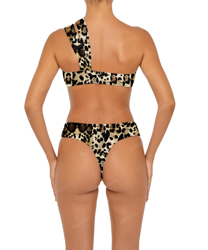 BSWS-T83 Asymmetric Bandeau Bikini Top