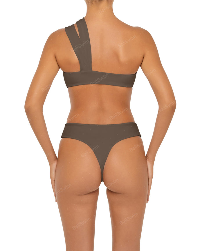 BSWS-T83 Asymmetric Bandeau Bikini Top