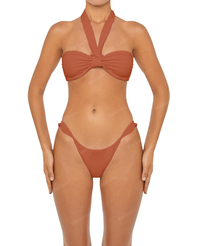 BSWS-T86 Removable Halter Bandeau Bikini Top