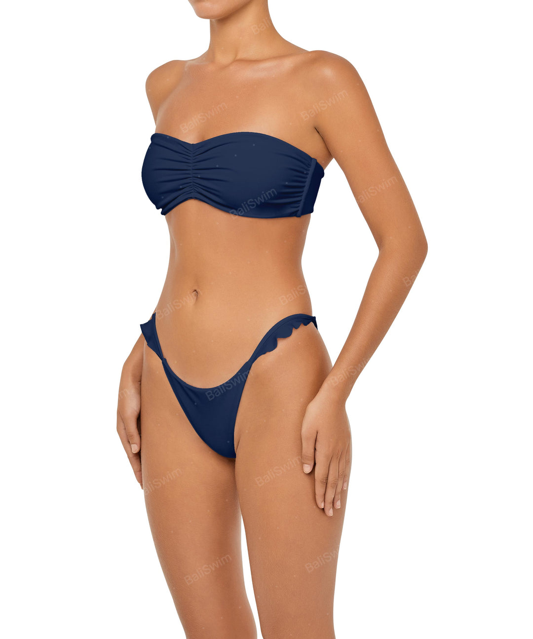 BSWS-T86 Removable Halter Bandeau Bikini Top