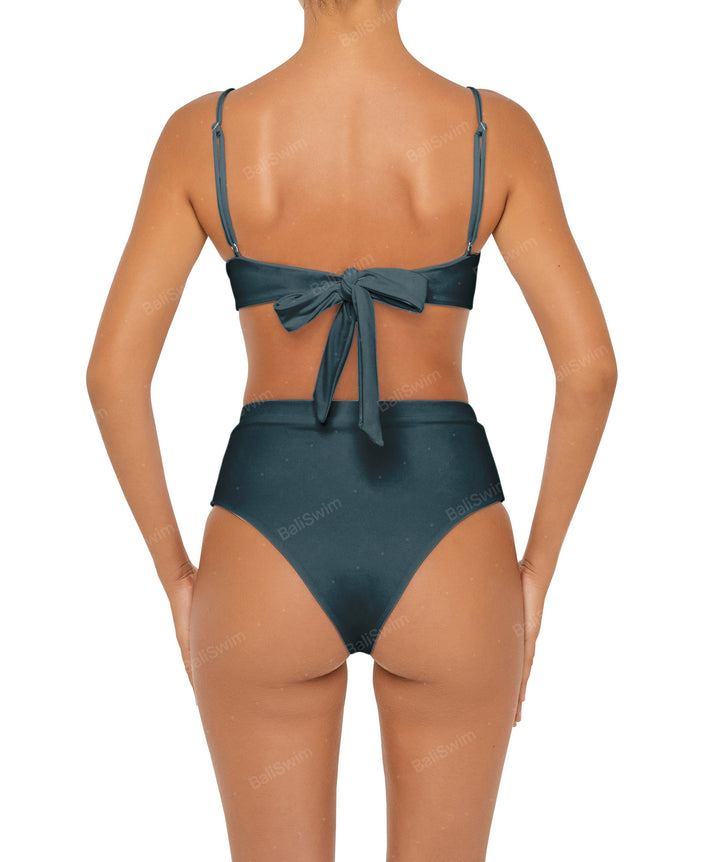 BSWS-T88 Ruffles Underwire Bikini Top