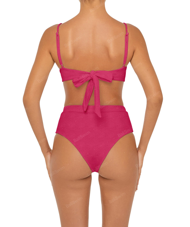 BSWS-T88 Ruffles Underwire Bikini Top