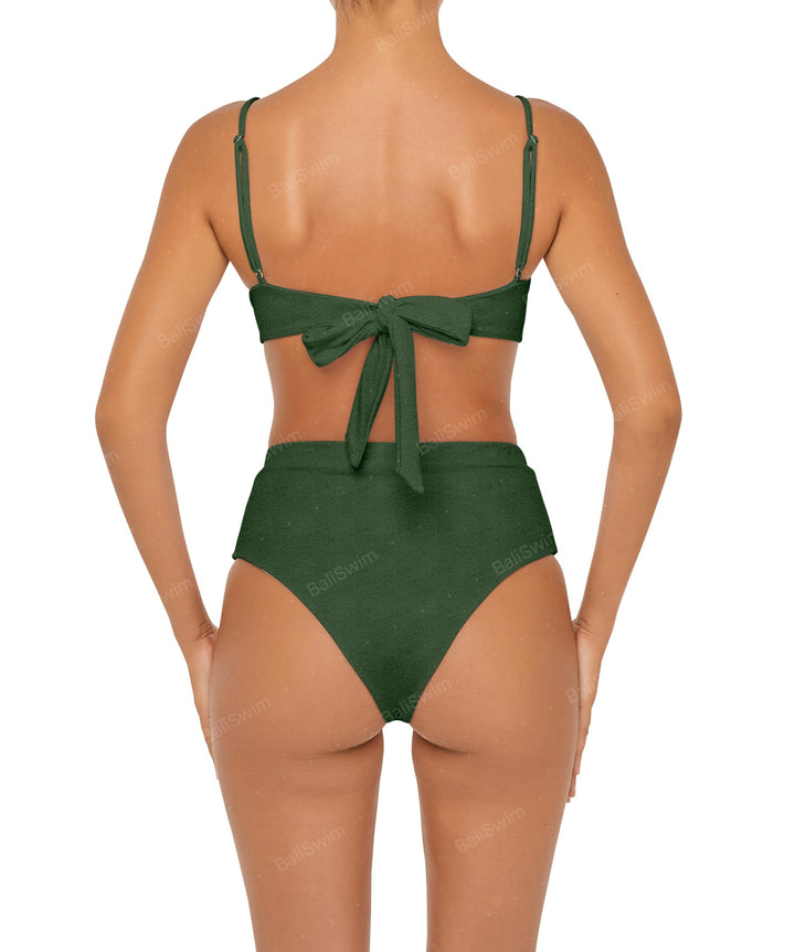BSWS-B88 High Rise Bikini Bottom