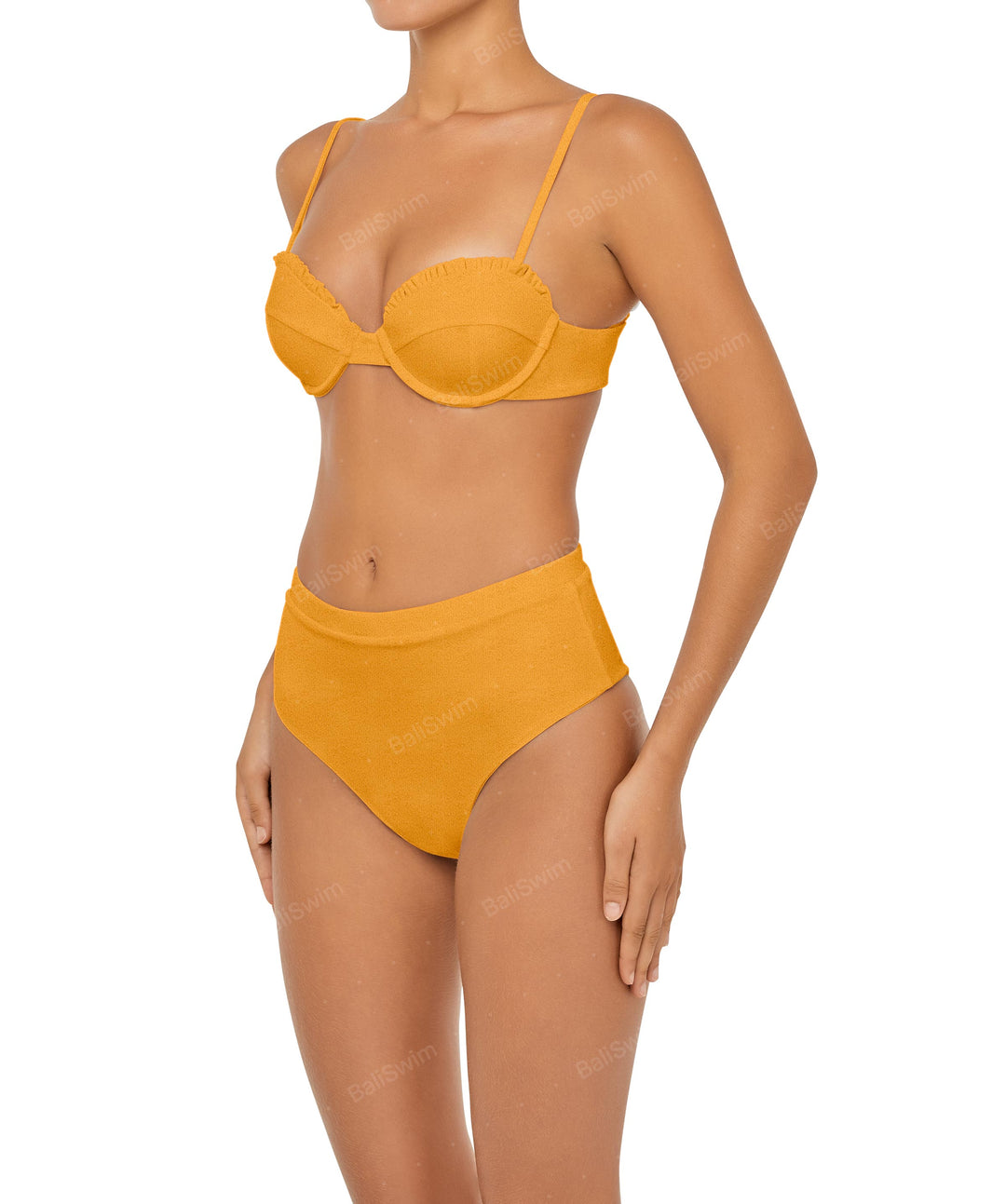 BSWS-T88 Ruffles Underwire Bikini Top