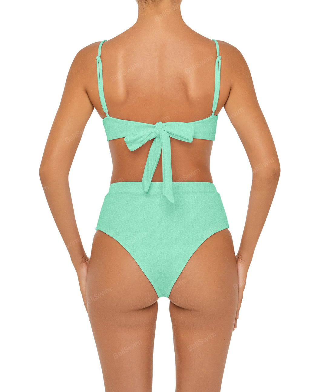 BSWS-B88 High Rise Bikini Bottom