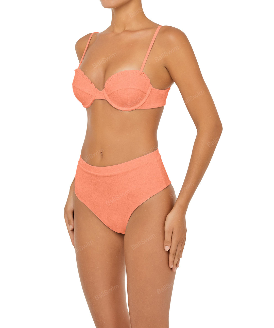 BSWS-B88 High Rise Bikini Bottom