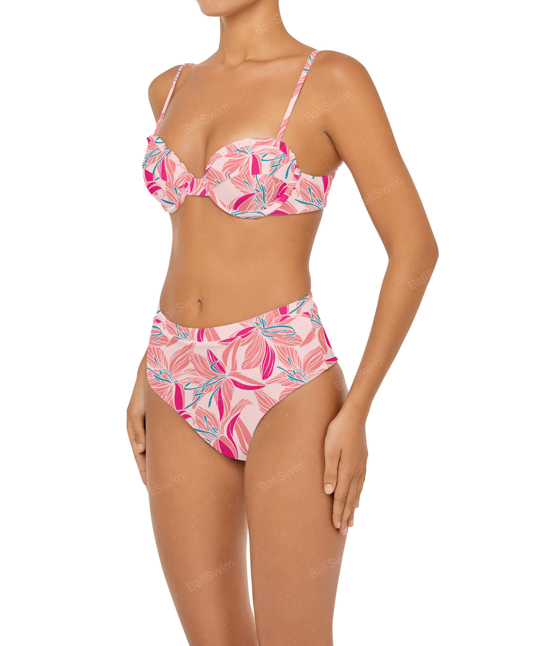 BSWS-B88 High Rise Bikini Bottom