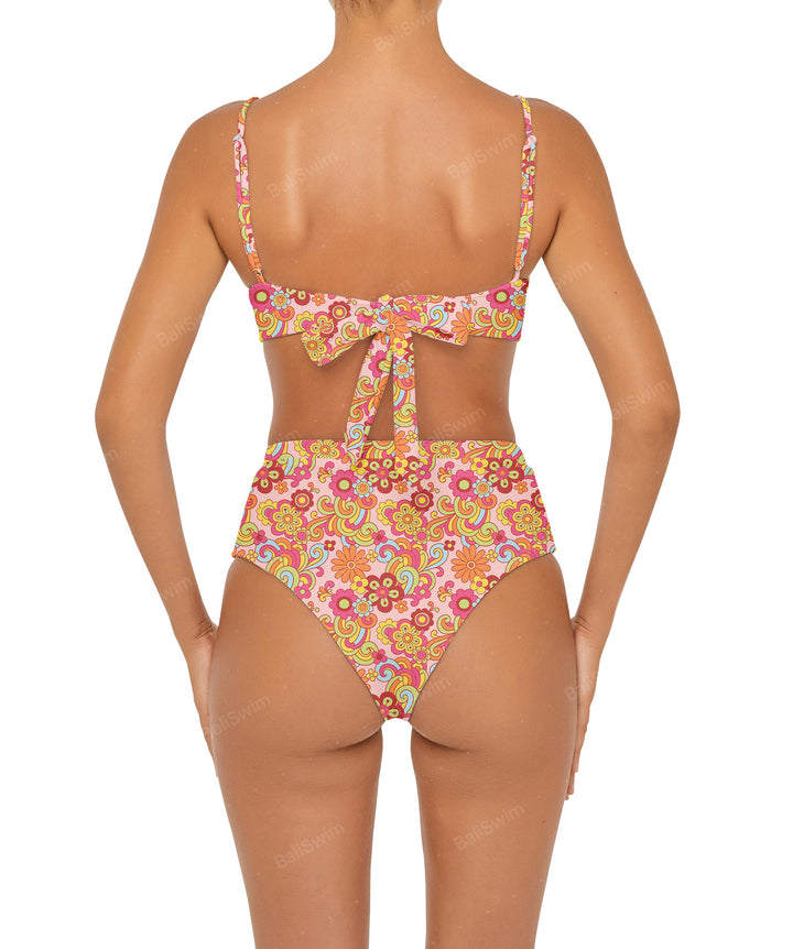 BSWS-T88 Ruffles Underwire Bikini Top