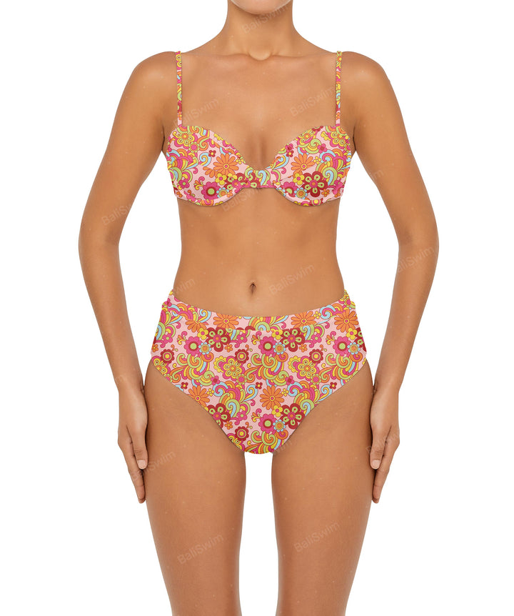 BSWS-B88 High Rise Bikini Bottom