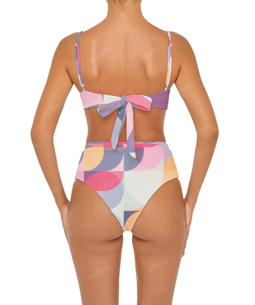 BSWS-B88 High Rise Bikini Bottom