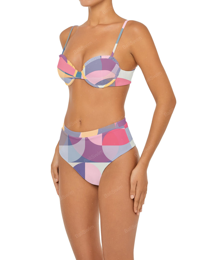 BSWS-B88 High Rise Bikini Bottom