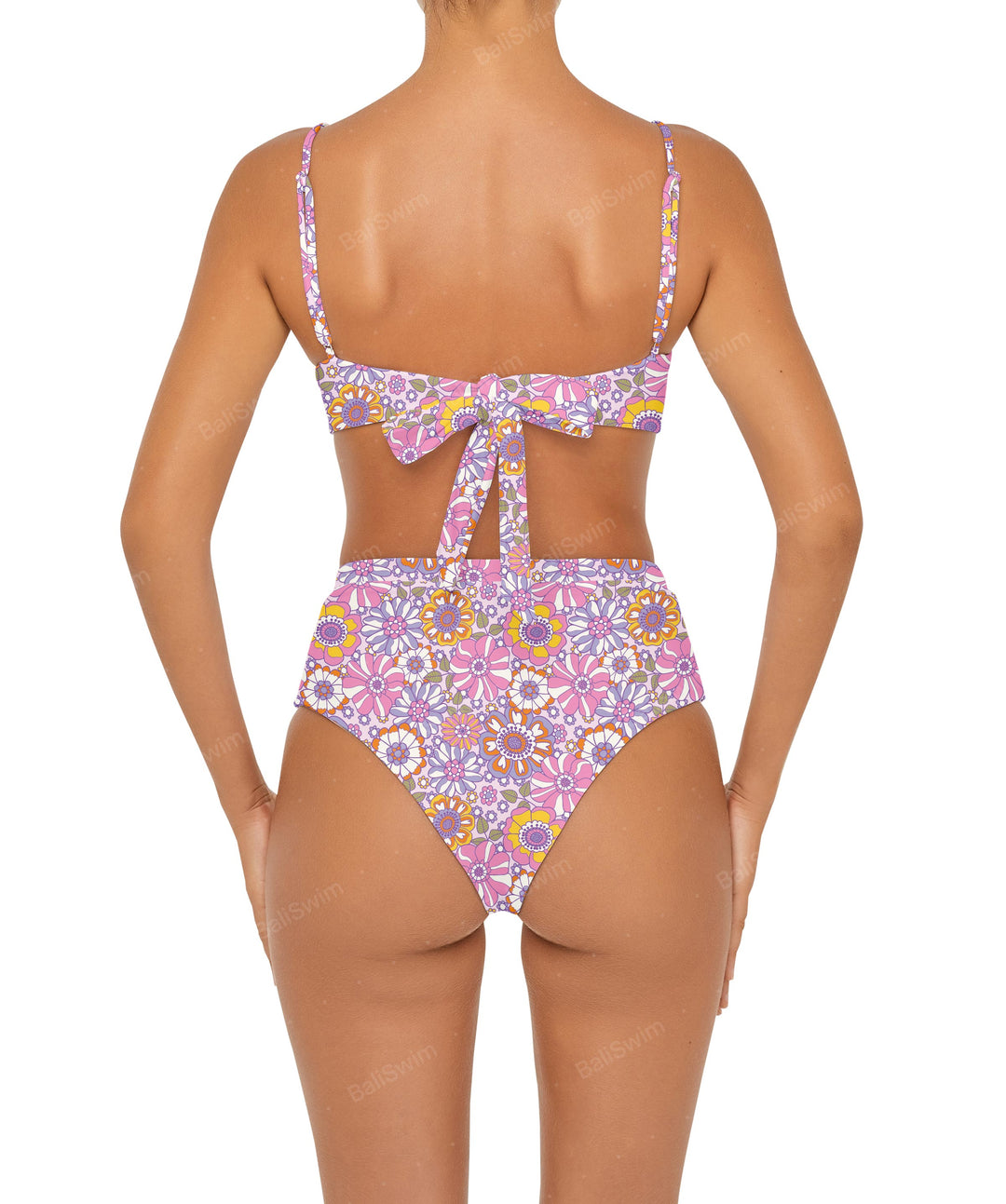 BSWS-B88 High Rise Bikini Bottom