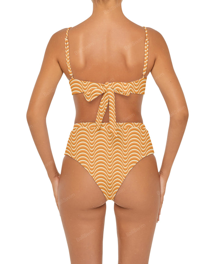 BSWS-T88 Ruffles Underwire Bikini Top