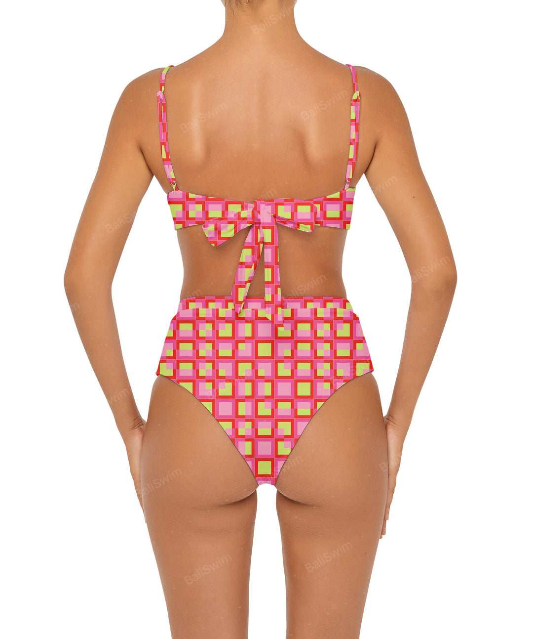 BSWS-B88 High Rise Bikini Bottom