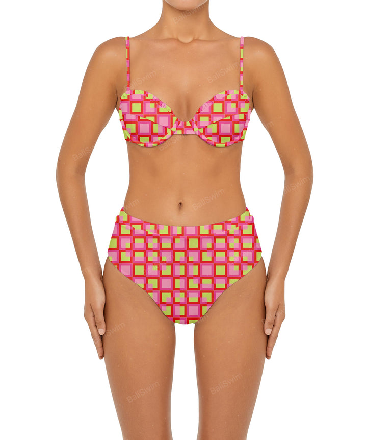 BSWS-B88 High Rise Bikini Bottom