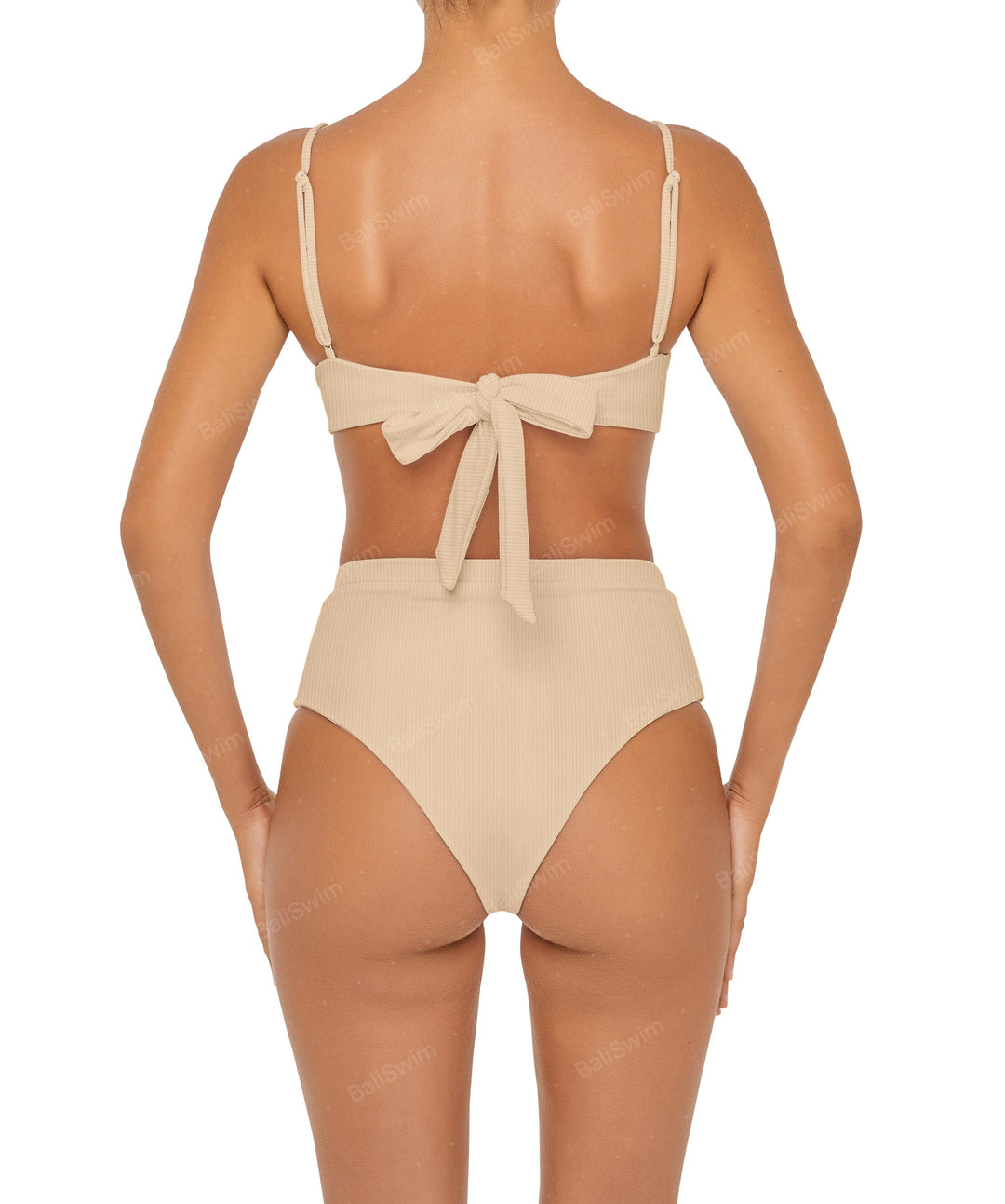 BSWS-B88 High Rise Bikini Bottom