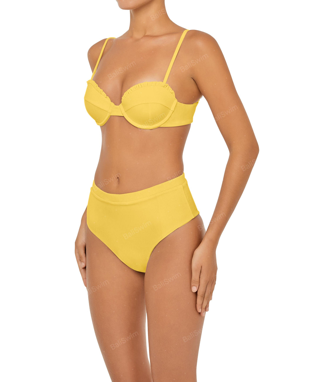 BSWS-B88 High Rise Bikini Bottom