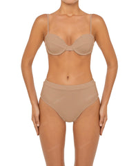 BSWS-B88 High Waisted Thin Band Bikini Bottom