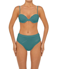 BSWS-B88 High Waisted Thin Band Bikini Bottom