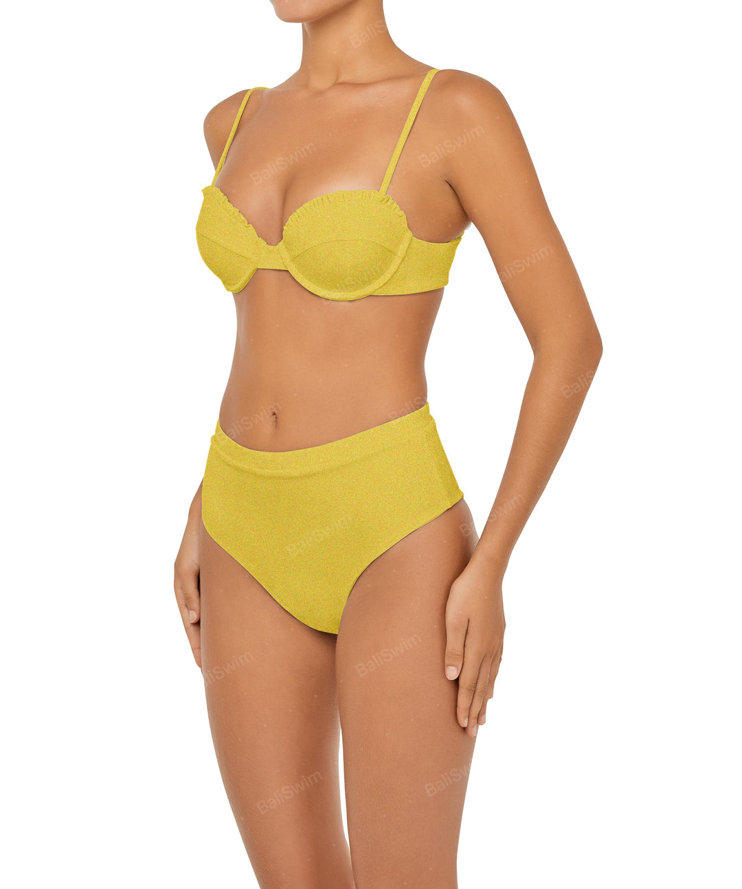 BSWS-T88 Ruffles Underwire Bikini Top