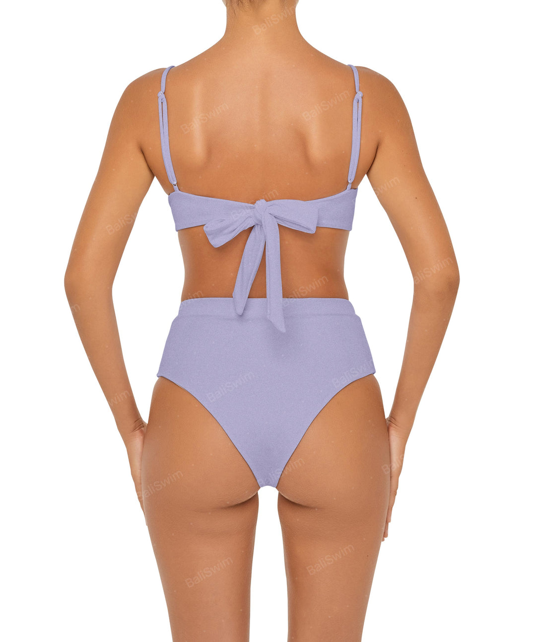 BSWS-B88 High Waisted Thin Band Bikini Bottom