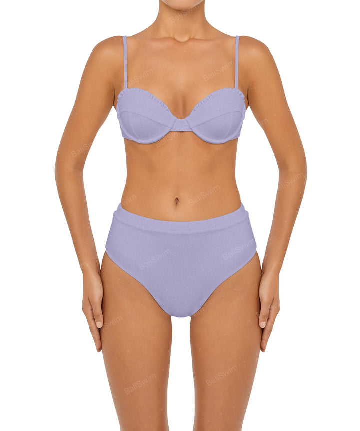 BSWS-B88 High Waisted Thin Band Bikini Bottom