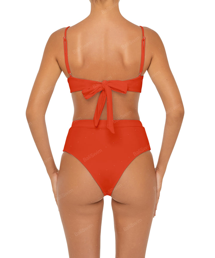 BSWS-T88 Ruffles Underwire Bikini Top