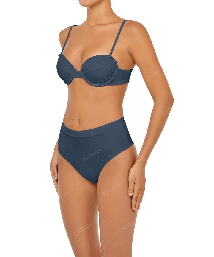 BSWS-B88 High Rise Bikini Bottom