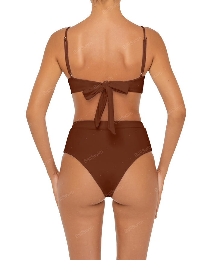 BSWS-T88 Ruffles Underwire Bikini Top